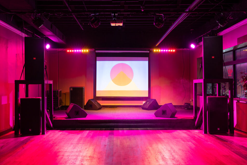The Side Stage at the Pink Room